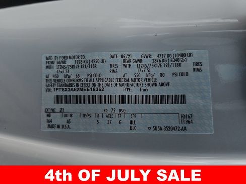Used 2021 Ford F350 XL w/ Power Equipment Group RWD image 40