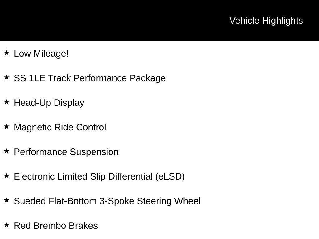 Used 2023 Chevrolet Camaro SS RWD image 5