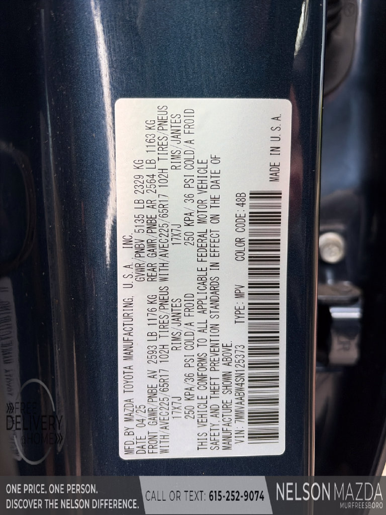 Certified 2025 MAZDA CX-50 2.5 Hybrid w/ Weather Package AWD/4WD image 29