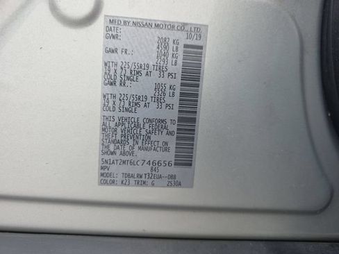 Used 2020 Nissan Rogue SL FWD image 36