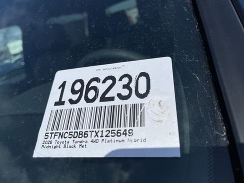New 2026 Toyota Tundra Platinum AWD/4WD image 24