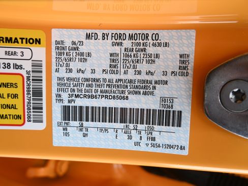 Used 2023 Ford Bronco Sport Big Bend w/ Convenience Package image 10