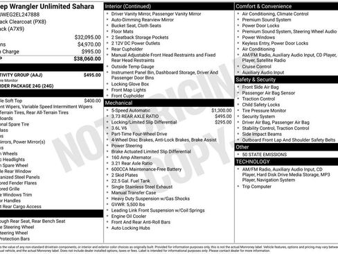 Used 2014 Jeep Wrangler Unlimited Sahara w/ Connectivity Group image 6
