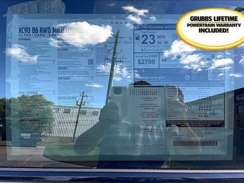 New 2026 Volvo XC90 B6 Ultra w/ Protection Package Premier image 45