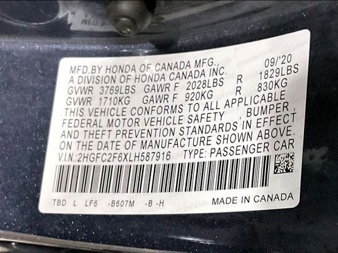 Used 2020 Honda Civic LX image 37
