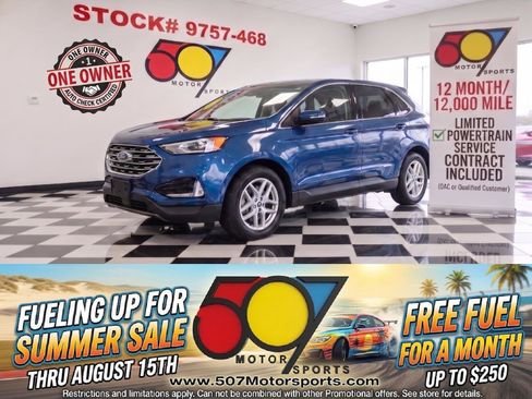 Used 2021 Ford Edge SEL w/ Cargo Accessory Package FWD image 1