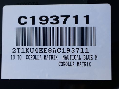 Used 2010 Toyota Matrix FWD image 7
