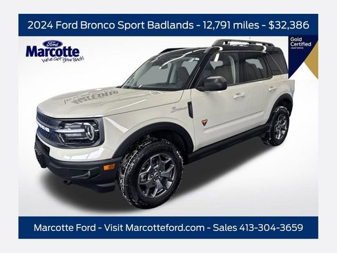 Certified 2024 Ford Bronco Sport Badlands w/ Premium Package image 1