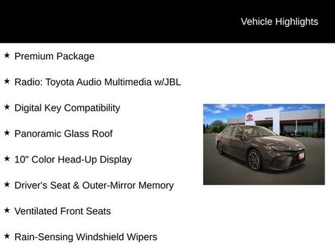 Used 2025 Toyota Camry XLE image 3