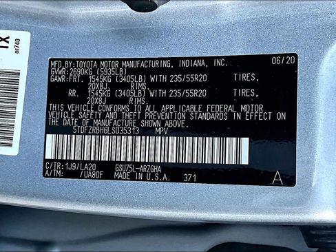 Used 2020 Toyota Highlander Platinum AWD/4WD image 35