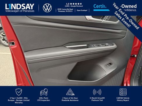 Certified 2024 Volkswagen Atlas Cross Sport SEL image 10