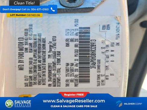 Used 2017 Ford Fusion SE w/ Fusion SE Technology Package FWD image 16