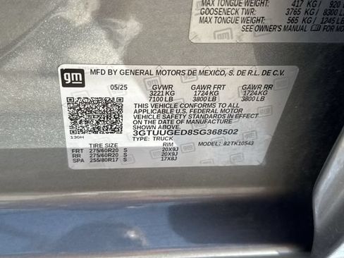 Used 2025 GMC Sierra 1500 Denali w/ Technology Package AWD/4WD image 35