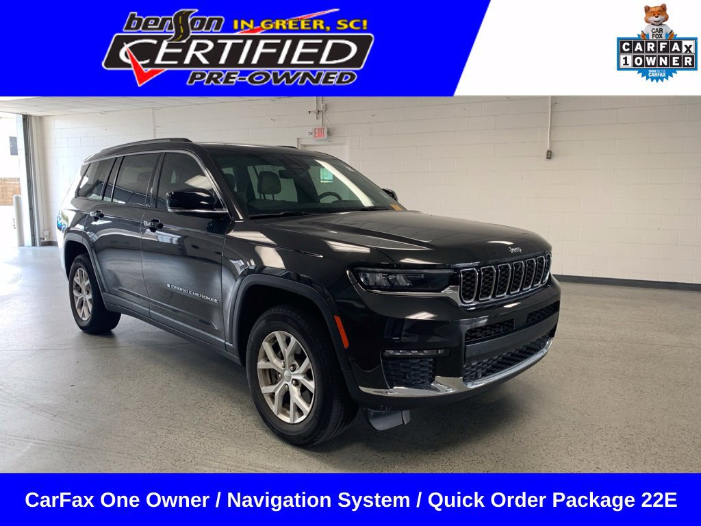 Used 2023 Jeep Grand Cherokee L Limited w/ Luxury Tech Group II AWD/4WD image 1