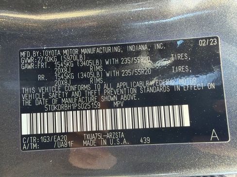 Used 2023 Toyota Highlander XSE AWD/4WD image 17