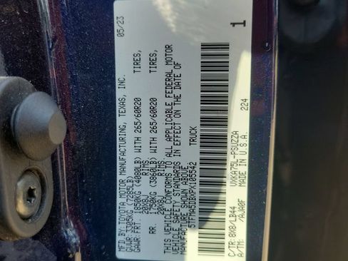 Used 2023 Toyota Tundra 1794 Edition AWD/4WD image 39