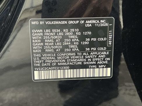 New 2026 Volkswagen Atlas Cross Sport SE FWD image 27