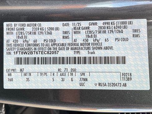 New 2026 Ford F250 XLT w/ Tremor Off-Road Package image 69