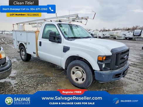 Used 2008 Ford F350 2WD Regular Cab Super Duty image 5