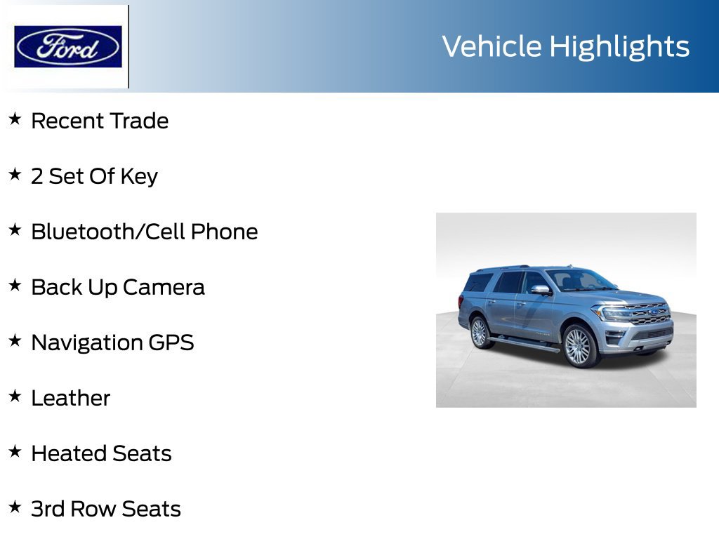 Used 2024 Ford Expedition Max Platinum AWD/4WD image 7