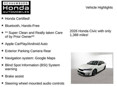 Used 2026 Honda Civic Sport Touring image 7