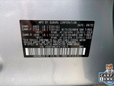 Certified 2023 Subaru Outback Limited AWD/4WD image 32