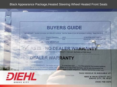Used 2021 Jeep Grand Cherokee Limited w/ Luxury Group II AWD/4WD image 15