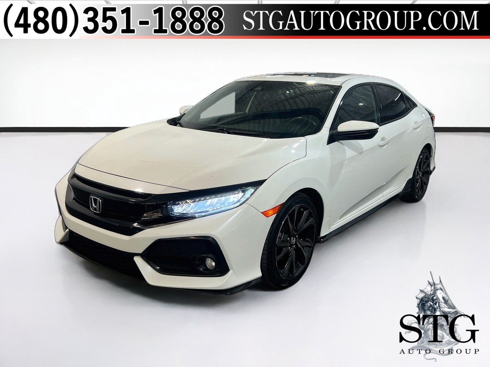 Used 2018 Honda Civic Sport Touring image 1