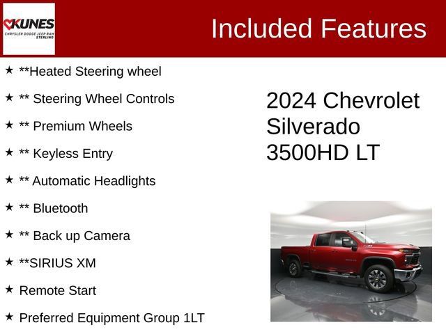 Used 2024 Chevrolet Silverado 3500 LT w/ Convenience Package AWD/4WD image 3