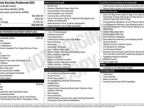 Used 2024 Buick Envista Preferred image 36