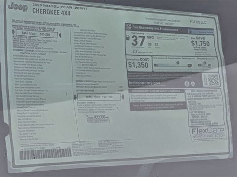 New 2026 Jeep Cherokee AWD/4WD image 20