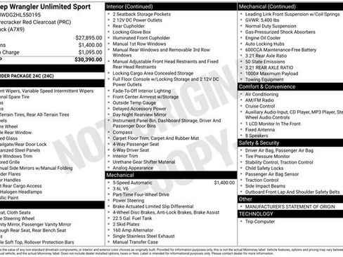 Used 2017 Jeep Wrangler Unlimited Sport image 15