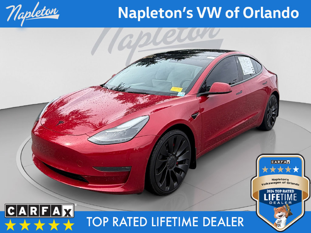Used 2022 Tesla Model 3 Performance AWD/4WD image 1