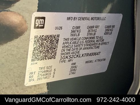 New 2026 GMC Yukon AT4 w/ AT4 Premium Plus Package AWD/4WD image 27