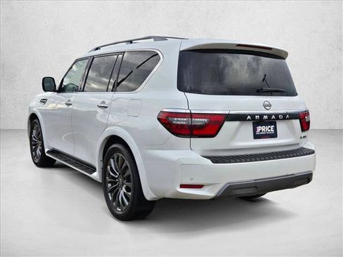 Used 2023 Nissan Armada Platinum w/ Captain's Chairs Package RWD image 7