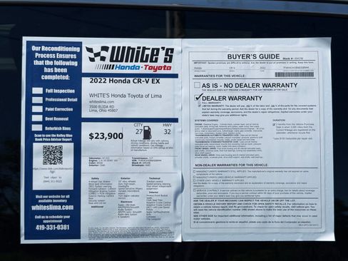 Used 2022 Honda CR-V EX image 30