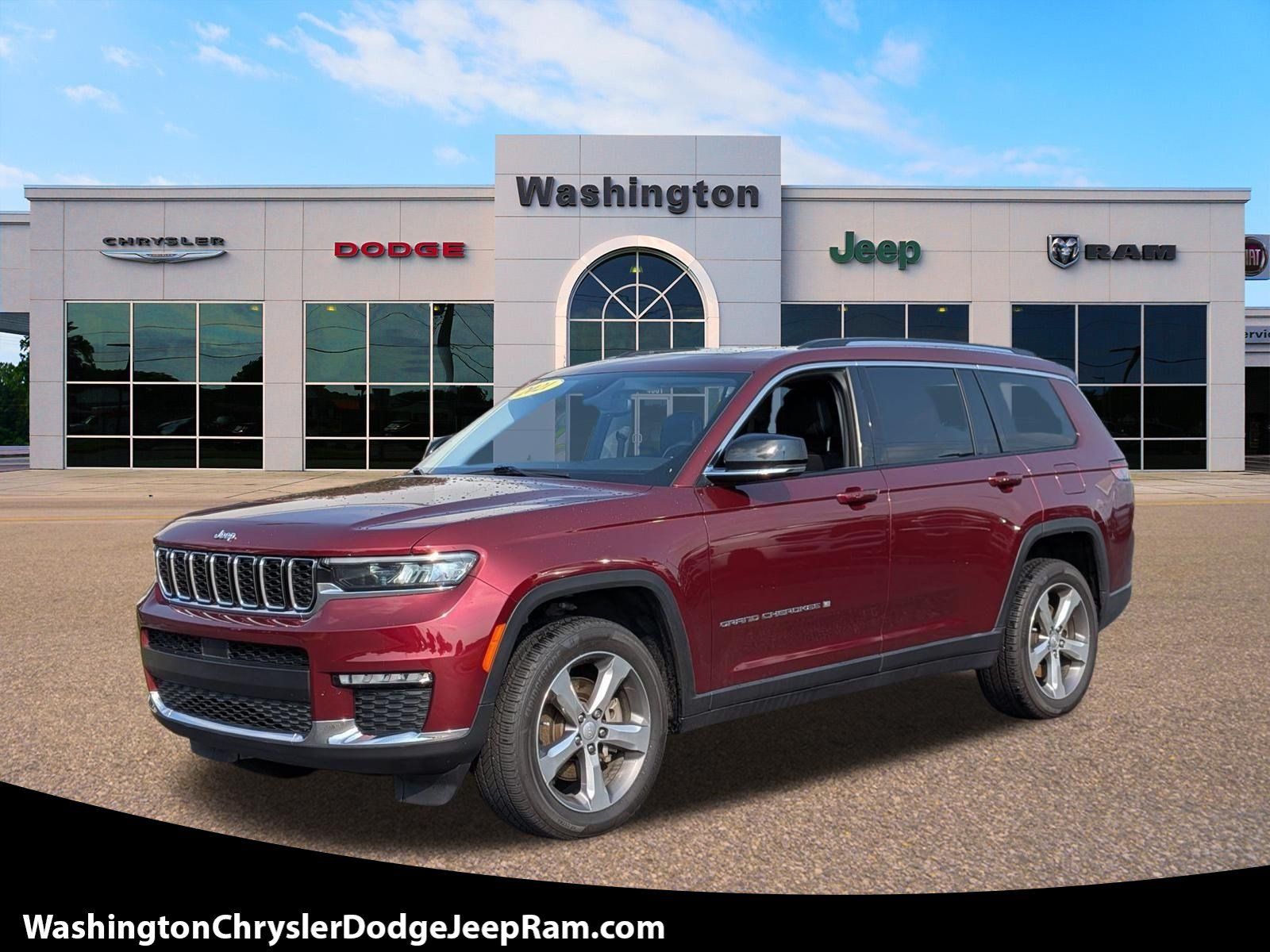 Used 2021 Jeep Grand Cherokee L Limited AWD/4WD image 1