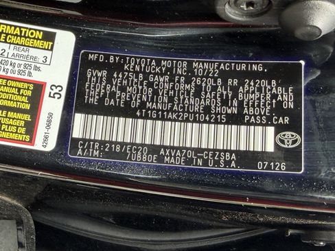 Used 2023 Toyota Camry SE FWD image 32