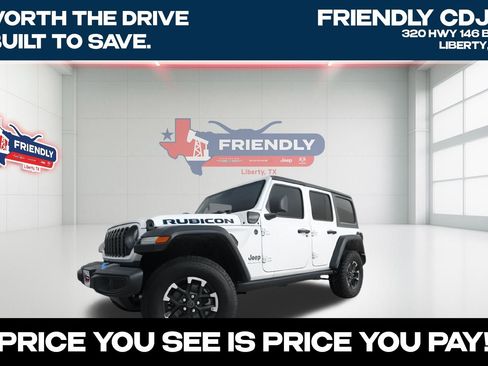 Used 2024 Jeep Wrangler Unlimited Rubicon 4xe AWD/4WD image 1