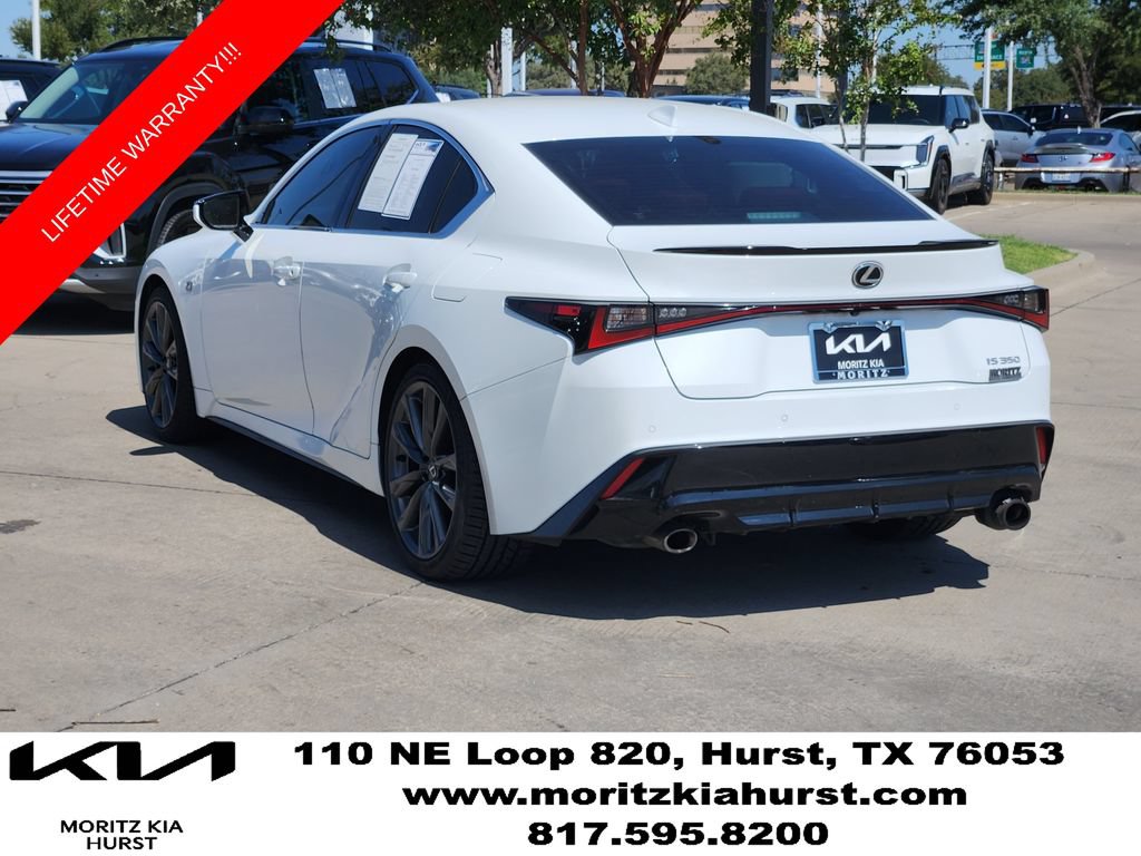 Used 2023 Lexus IS 350 F Sport w/ Memory Package RWD image 3