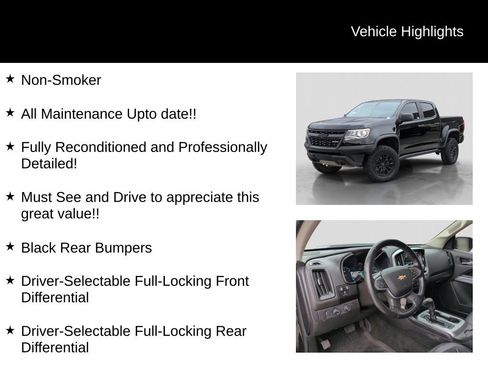 Used 2018 Chevrolet Colorado ZR2 AWD/4WD image 21