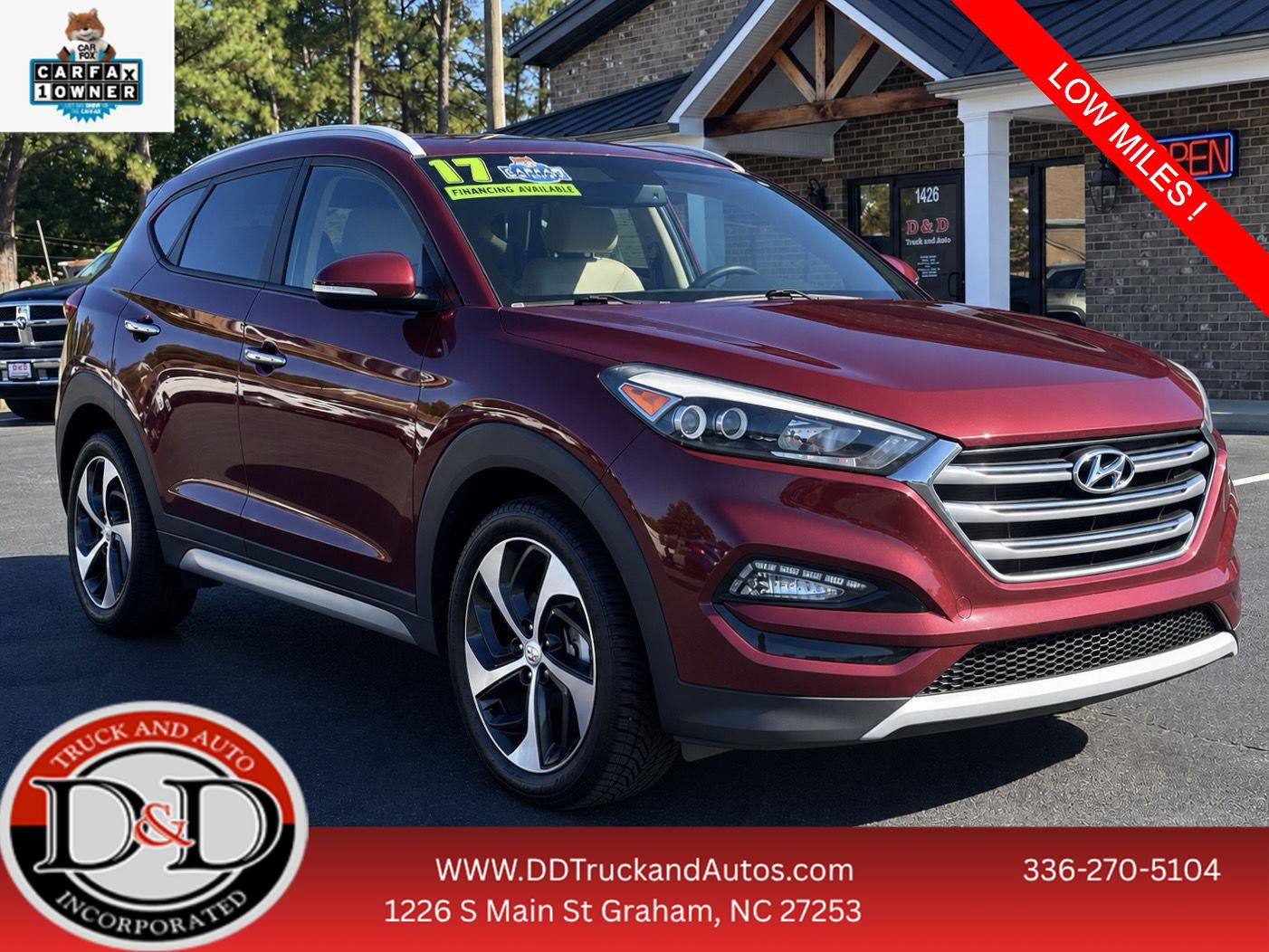 Used 2017 Hyundai Tucson Limited FWD image 1