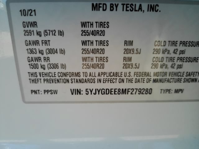 Used 2021 Tesla Model Y Long Range AWD/4WD image 50
