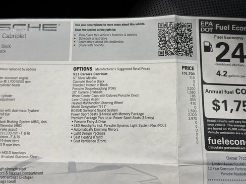 Certified 2017 Porsche 911 Carrera image 56