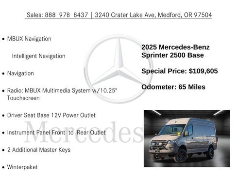 New 2025 Mercedes-Benz Sprinter 2500 image 30