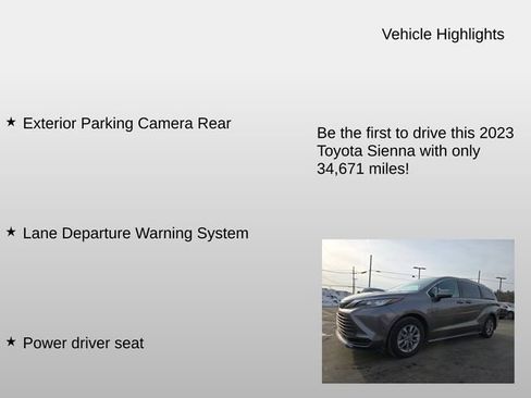 Used 2023 Toyota Sienna LE image 6