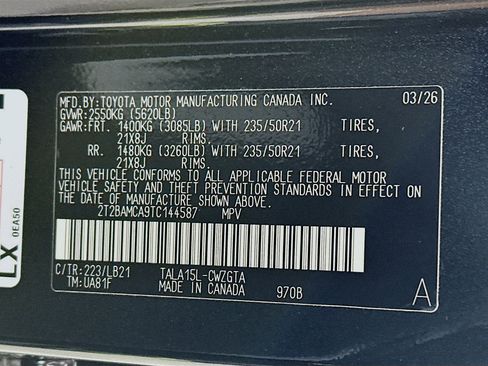 New 2026 Lexus RX 350 Premium Plus w/ Convenience Package AWD/4WD image 31