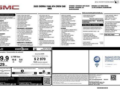 Used 2025 GMC Sierra 1500 AT4 w/ AT4 Premium Package image 3