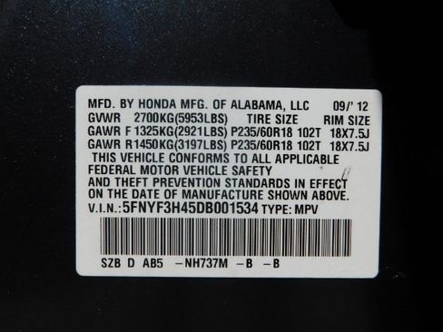 Used 2013 Honda Pilot EX image 21