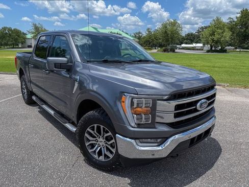Used 2021 Ford F150 Lariat w/ Tow Technology Package AWD/4WD image 2